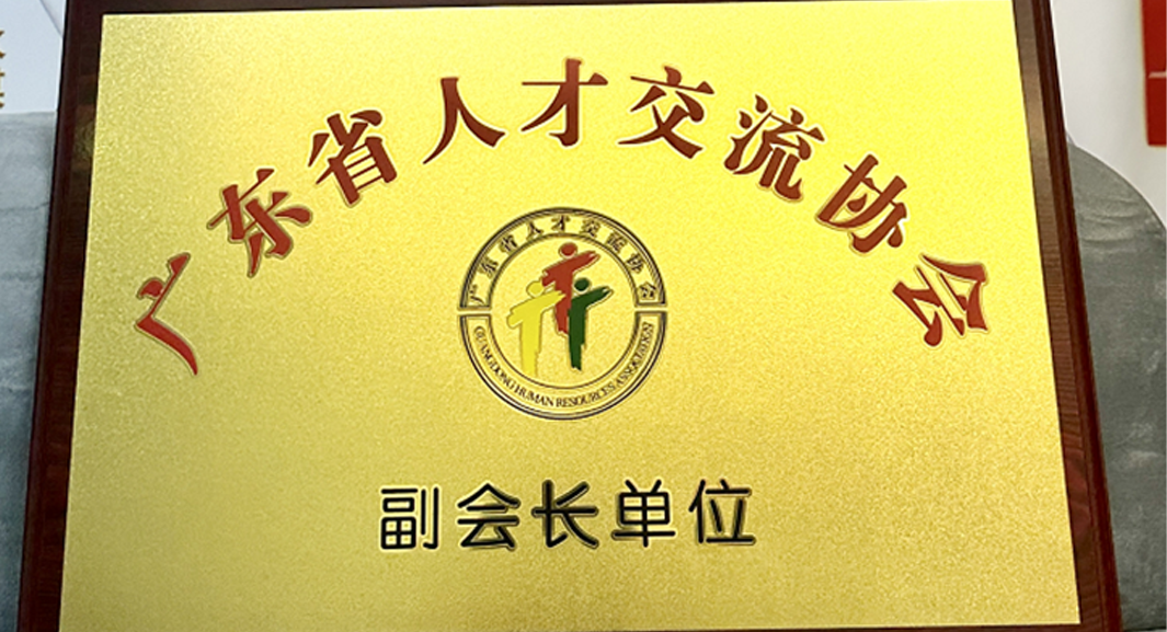 壹定发官网集团深圳公司获任广东省人才交流协会副会长单位