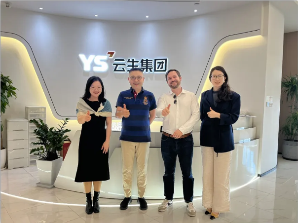 法国罗阿Salveo ADIT Group莅临壹定发官网集团走访交流
