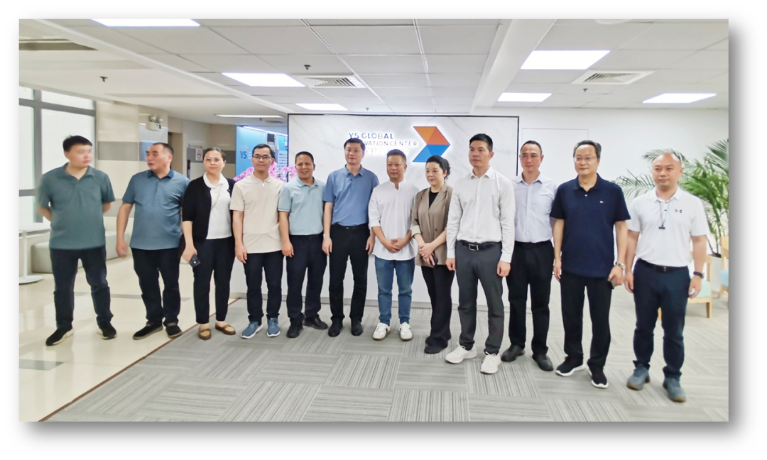广东省梅州市人社局党组书记、局长林雨兰一行莅临壹定发官网全球创新中心调研走访